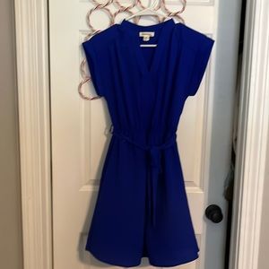 Size Small Very Beautiful Blue Juniors Short Sleeved Dress